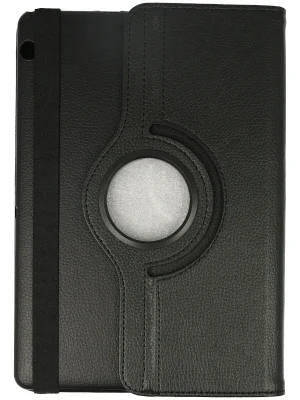 Newface Huawei MediaPad T3 10 / 9.6 Kılıf 360 Tablet Deri Kılıf - Siyah