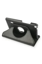 Newface Huawei MediaPad T3 7 Kılıf 360 Tablet Deri Kılıf - Siyah