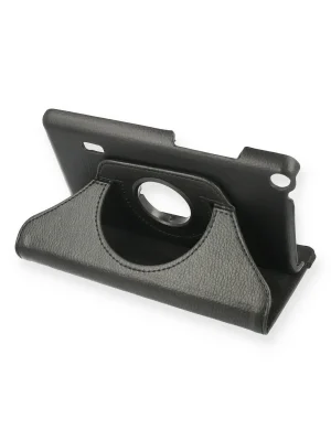 Newface Huawei MediaPad T3 7 Kılıf 360 Tablet Deri Kılıf - Siyah