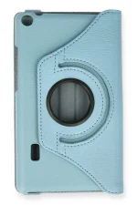 Newface Huawei MediaPad T3 7 Kılıf 360 Tablet Deri Kılıf - Turkuaz - Görsel 2