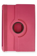 Newface Huawei MediaPad T5 10 Kılıf 360 Tablet Deri Kılıf - Pembe - Görsel 2