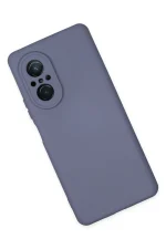 Newface Huawei Nova 9 SE Kılıf Nano içi Kadife Silikon - Gri - Görsel 3