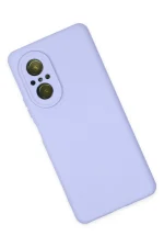 Newface Huawei Nova 9 SE Kılıf Nano içi Kadife Silikon - Lila - Görsel 3