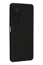 Newface Huawei Nova 9 SE Kılıf Nano içi Kadife Silikon - Siyah - Görsel 2