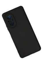 Newface Huawei Nova 9 SE Kılıf Nano içi Kadife Silikon - Siyah - Görsel 3