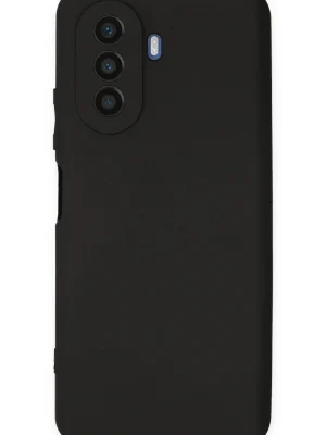 Newface Huawei Nova Y70 Kılıf First Silikon - Siyah