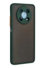 Newface Huawei Nova Y90 Kılıf Montreal Silikon Kapak - Yeşil - Görsel 2