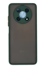 Newface Huawei Nova Y90 Kılıf Montreal Silikon Kapak - Yeşil