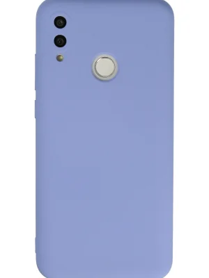 Newface Huawei P Smart 2019 Kılıf Nano içi Kadife Silikon - Lila