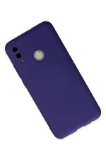 Newface Huawei P Smart 2019 Kılıf Nano içi Kadife Silikon - Mor - Görsel 2