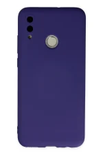 Newface Huawei P Smart 2019 Kılıf Nano içi Kadife Silikon - Mor