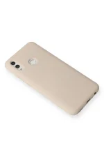 Newface Huawei P Smart 2019 Kılıf Nano içi Kadife Silikon - Pudra - Görsel 2