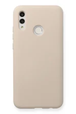 Newface Huawei P Smart 2019 Kılıf Nano içi Kadife Silikon - Pudra