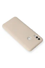 Newface Huawei P Smart 2019 Kılıf Nano içi Kadife Silikon - Pudra - Görsel 3