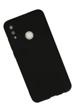 Newface Huawei P Smart 2019 Kılıf Nano içi Kadife Silikon - Siyah - Görsel 2