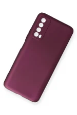 Newface Huawei P Smart 2021 Kılıf First Silikon - Mürdüm - Görsel 2