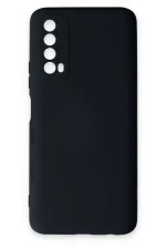 Newface Huawei P Smart 2021 Kılıf Nano içi Kadife Silikon - Lacivert