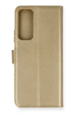 Newface Huawei P Smart 2021 Kılıf Trend S Plus Kapaklı Kılıf - Gold - Görsel 3