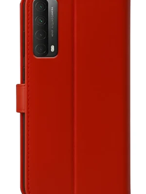 Newface Huawei P Smart 2021 Kılıf Trend S Plus Kapaklı Kılıf - Kırmızı