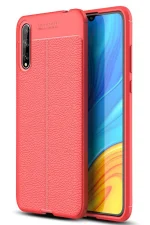 Newface Huawei P Smart S Kılıf Auto Focus Kapak - Kırmızı