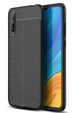 Newface Huawei P Smart S Kılıf Auto Focus Kapak - Siyah