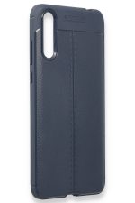 Newface Huawei P Smart S Kılıf Focus Derili Silikon - Lacivert - Görsel 3