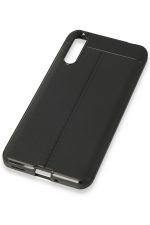 Newface Huawei P Smart S Kılıf Focus Derili Silikon - Siyah - Görsel 4