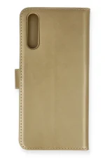 Newface Huawei P Smart S Kılıf Trend S Plus Kapaklı Kılıf - Gold