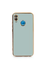 Newface Huawei P20 Lite Kılıf Volet Silikon - Açık Yeşil