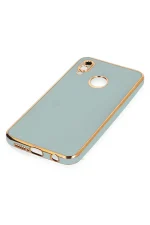 Newface Huawei P20 Lite Kılıf Volet Silikon - Açık Yeşil - Görsel 4