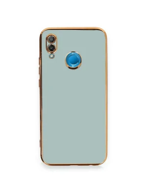 Newface Huawei P20 Lite Kılıf Volet Silikon - Açık Yeşil