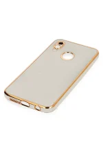 Newface Huawei P20 Lite Kılıf Volet Silikon - Beyaz - Görsel 4