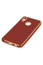 Newface Huawei P20 Lite Kılıf Volet Silikon - Kırmızı - Görsel 4