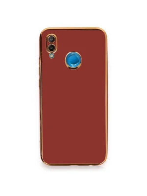 Newface Huawei P20 Lite Kılıf Volet Silikon - Kırmızı