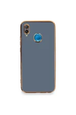 Newface Huawei P20 Lite Kılıf Volet Silikon - Mavi