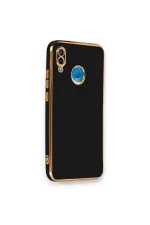 Newface Huawei P20 Lite Kılıf Volet Silikon - Siyah - Görsel 2