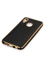 Newface Huawei P20 Lite Kılıf Volet Silikon - Siyah - Görsel 4