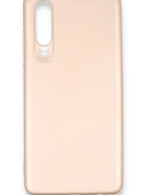 Newface Huawei P30 Kılıf First Silikon - Rose Gold