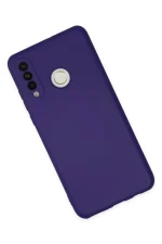 Newface Huawei P30 Lite Kılıf Nano içi Kadife Silikon - Mor - Görsel 2