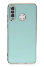 Newface Huawei P30 Lite Kılıf Volet Silikon - Açık Yeşil
