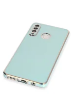 Newface Huawei P30 Lite Kılıf Volet Silikon - Açık Yeşil - Görsel 4