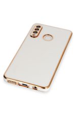 Newface Huawei P30 Lite Kılıf Volet Silikon - Beyaz - Görsel 4