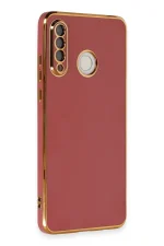 Newface Huawei P30 Lite Kılıf Volet Silikon - Kırmızı - Görsel 2