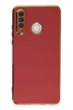 Newface Huawei P30 Lite Kılıf Volet Silikon - Kırmızı