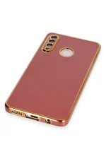 Newface Huawei P30 Lite Kılıf Volet Silikon - Kırmızı - Görsel 4