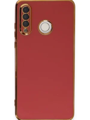 Newface Huawei P30 Lite Kılıf Volet Silikon - Kırmızı