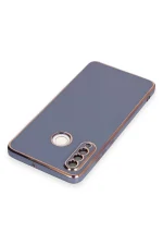 Newface Huawei P30 Lite Kılıf Volet Silikon - Mavi - Görsel 3