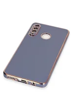 Newface Huawei P30 Lite Kılıf Volet Silikon - Mavi - Görsel 4