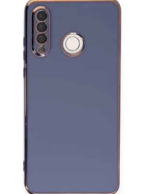 Newface Huawei P30 Lite Kılıf Volet Silikon - Mavi