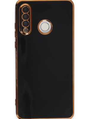 Newface Huawei P30 Lite Kılıf Volet Silikon - Siyah